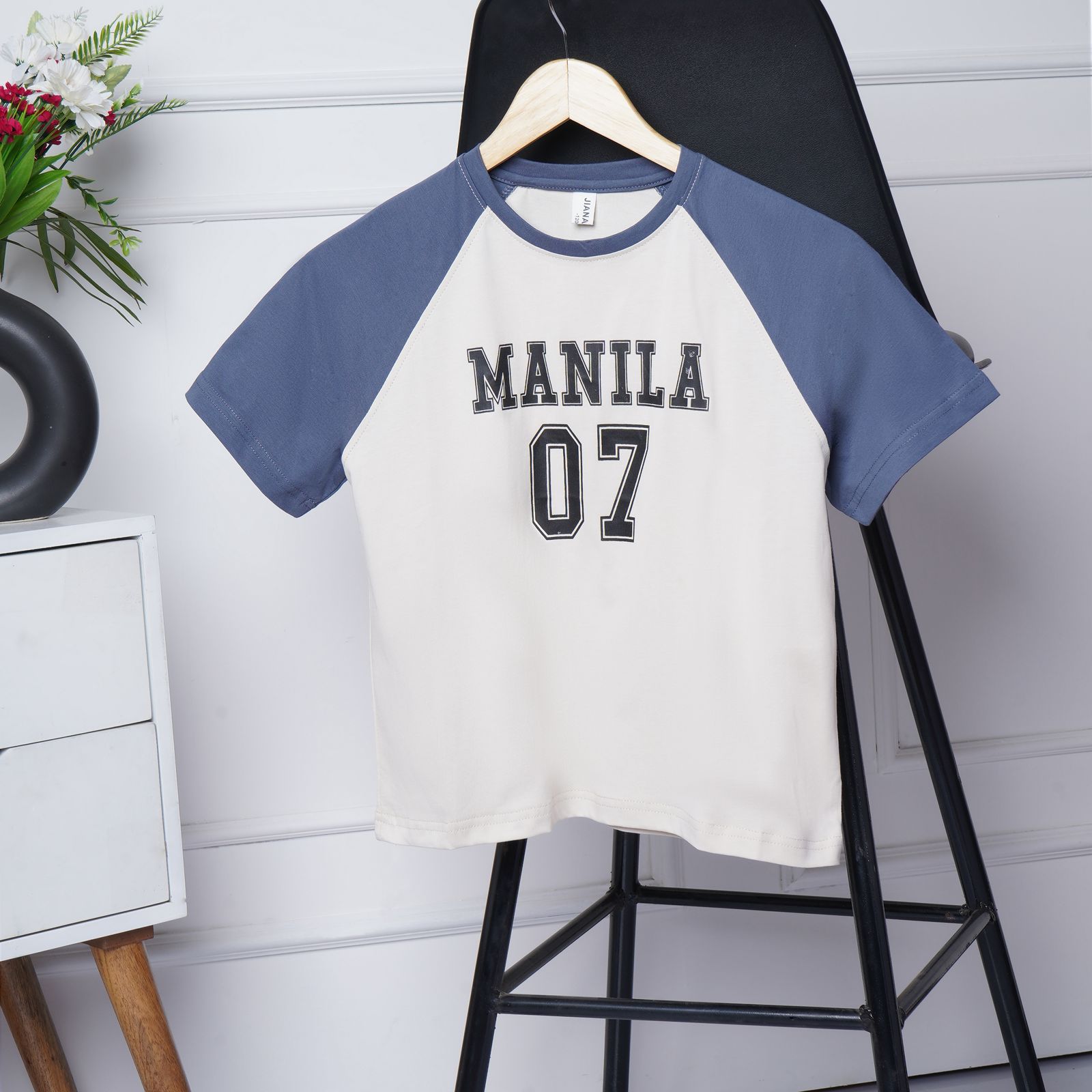 Mom N Genie Boys Graphic Printed Round Neck T-Shirt